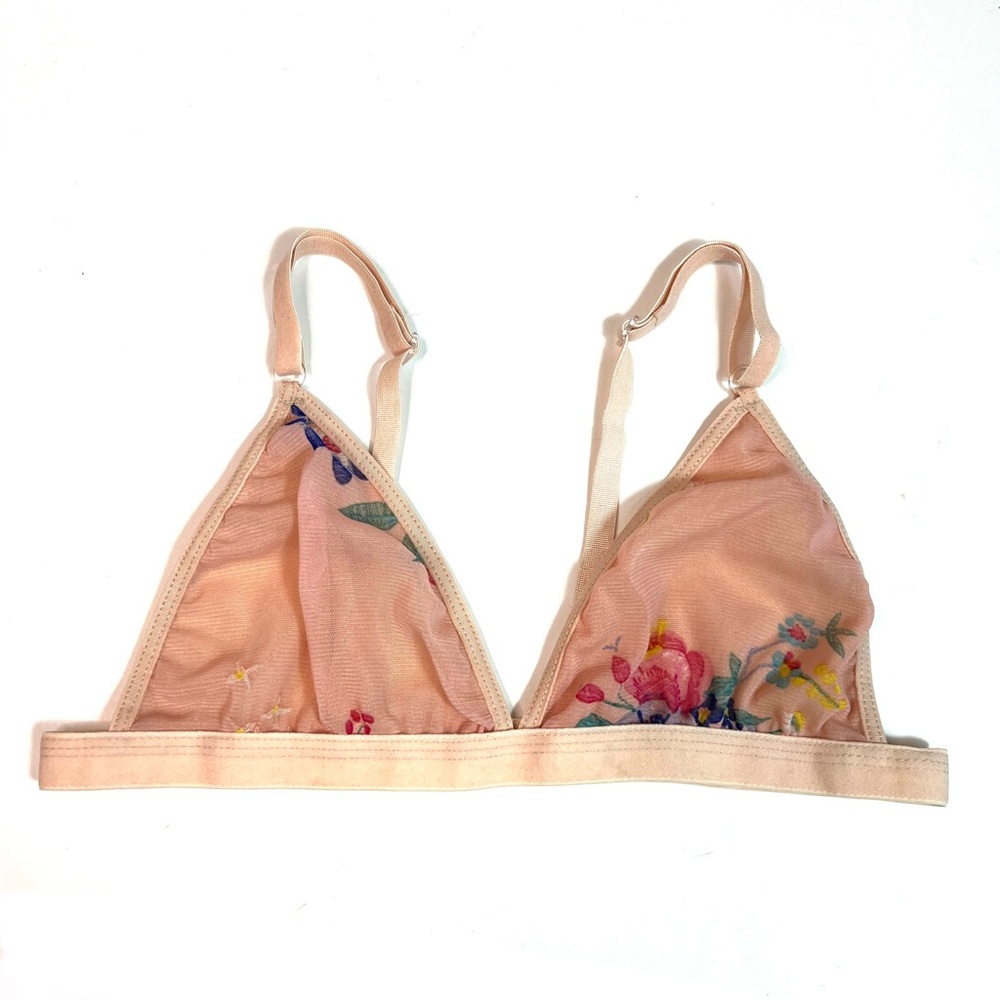 Flor de Guga Lenceria de Disero Floral Bralette - Picture 3 of 8